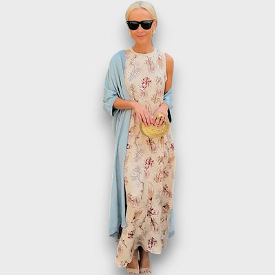 Fioranelle –  Maxi dress with cardigan