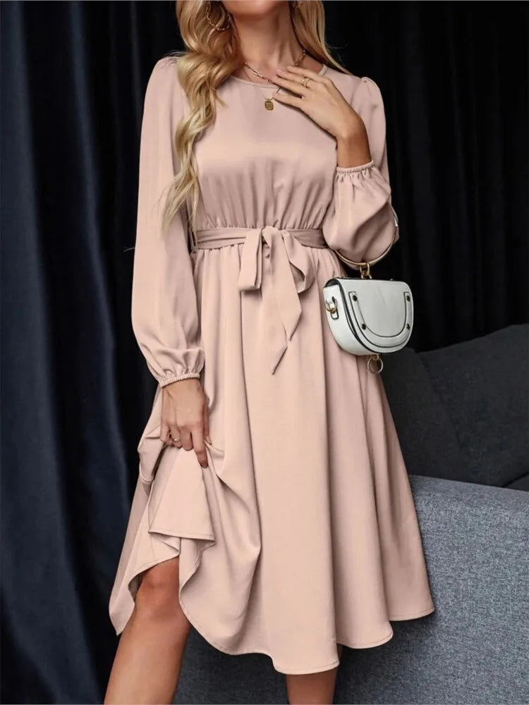 Sophia™ - Elegant Midi Dress