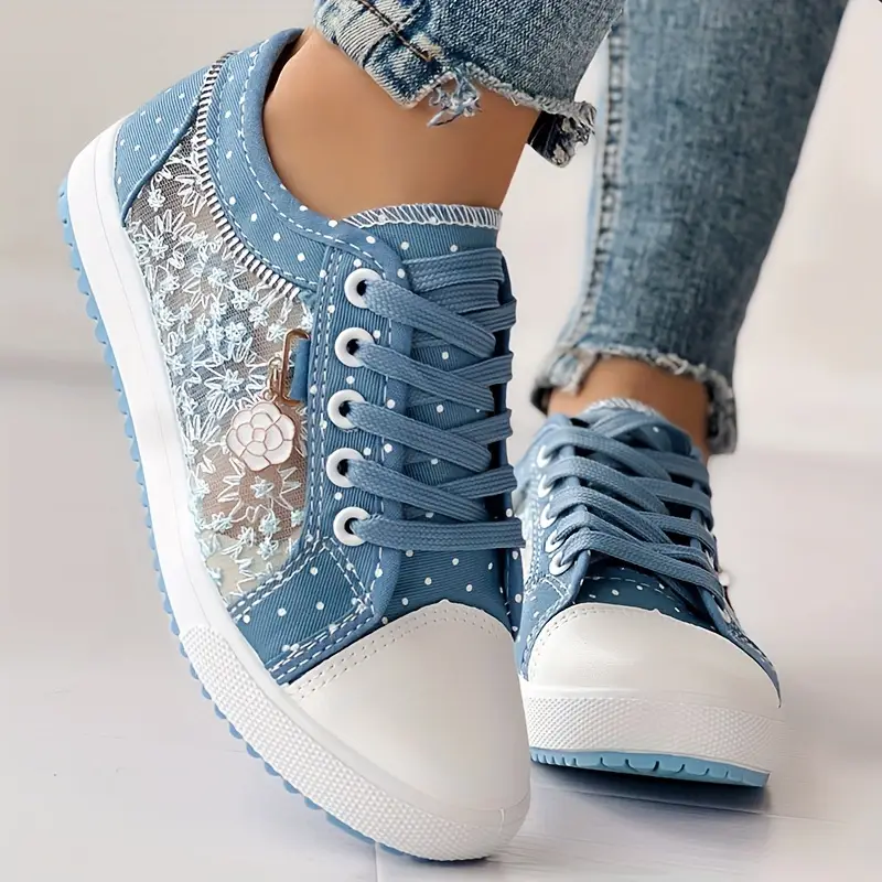 Amelia™ - Breathable Low-Top Sneakers