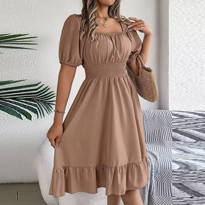 Amelia™ - Elegant Tummy Coverage Dress