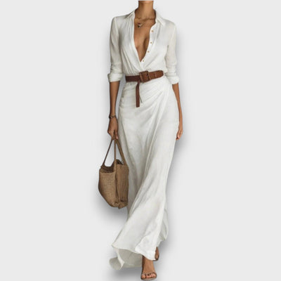 Nirelle – Wrap dress with waist belt