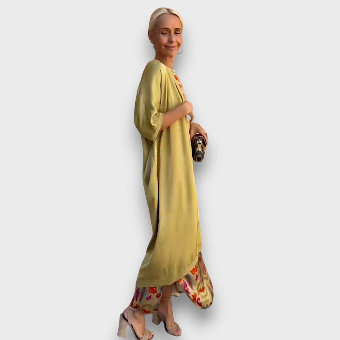 Fioranelle –  Maxi dress with cardigan